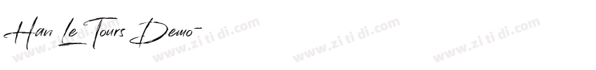 Han Le Tours Demo字体转换